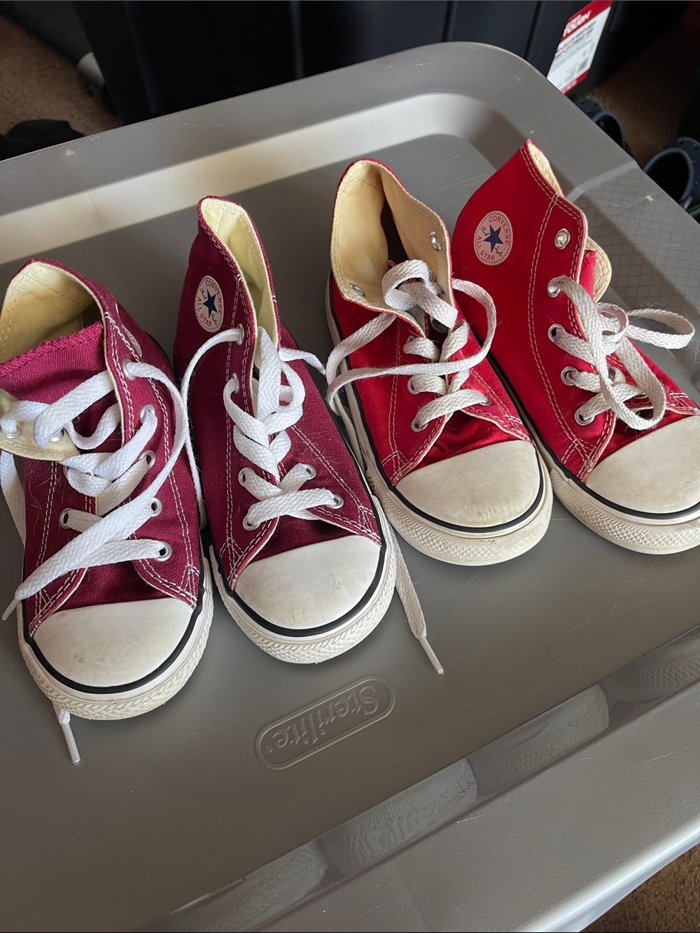 Two pairs of converse 10
